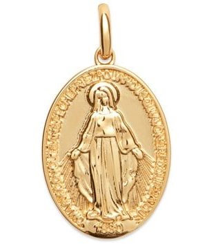 Médaille miraculeuse en plaqué or
