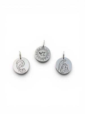 Médaille de la Sainte Famille, Médaille de la Vierge à l'Enfant et de l'Esprit Saint ( Colombe au rameau)